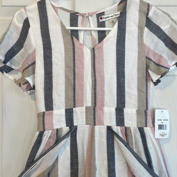 Poppies and Roses Size 14 Dress/Shorts - Picture 6 of 13